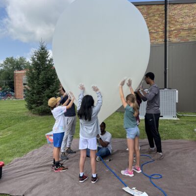 UMN Ballooning Team flies payloads for Minneapolis summer school camps